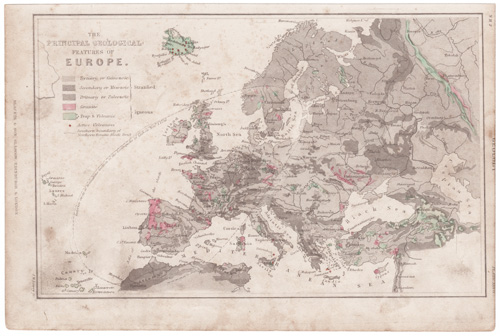 The Principal Geological Features of Europe